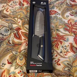 Cangshan Elbert. Series Black 7” Santoku Knife NIP